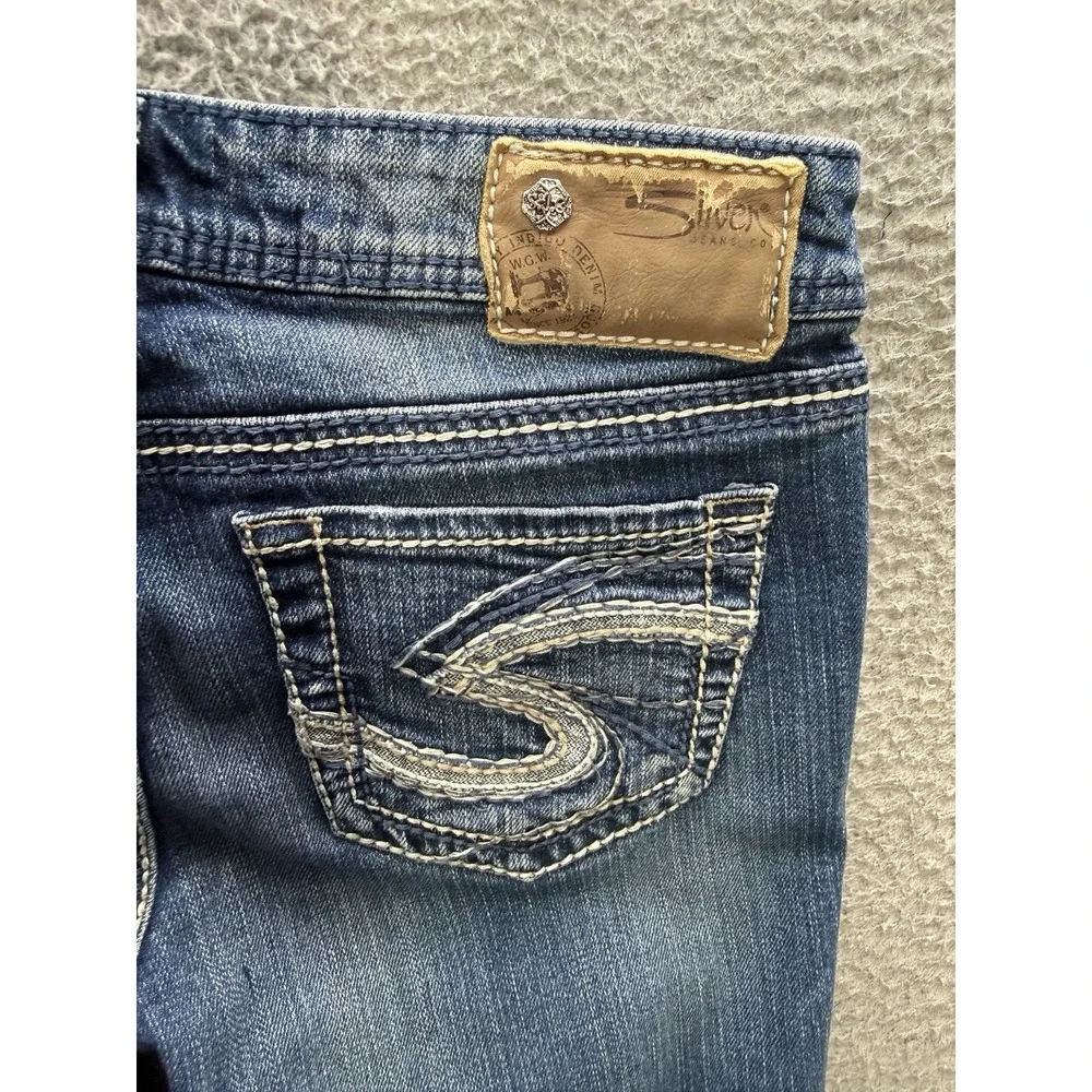 Silver Jeans logo back